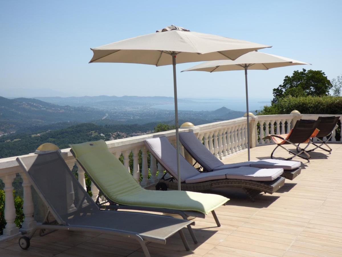 Chambres D'Hotes Vue Mer L'Esterel Panoramique Saint-Jean-de-l'Esterel Экстерьер фото
